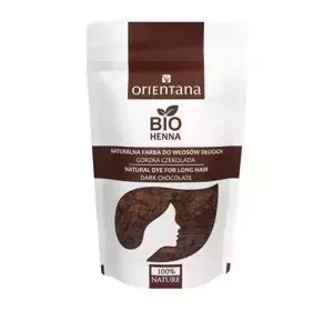 ORIENTANA HENNA BIO BITTERE SCHOKOLADE 100 G