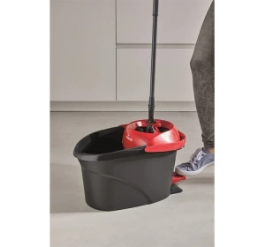 Vileda Ultramax Turbo XL 2in1 Microfibre Flachmopp mit Eimer