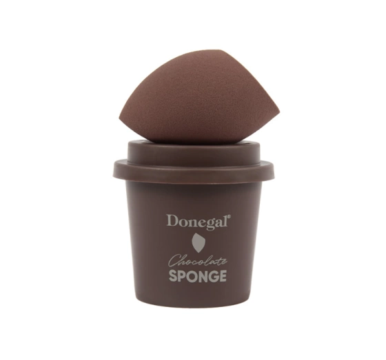 DONEGAL SCHOKOLADE MAKE-UP-SCHWAMM + ETUI 4352