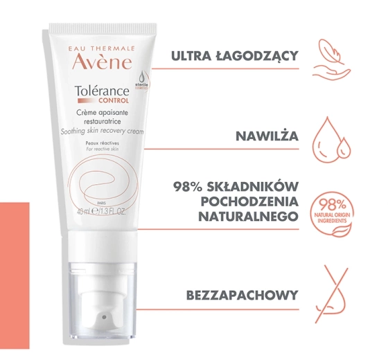 Kliknij na zdjęcie, aby je powiększyć Avene Tolerance Control beruhigende und regenerierende Creme 40ml
