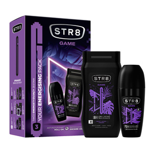 STR8 Game Antitranspirant-Roll-on 50 ml + Duschgel 250 ml
