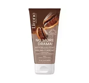 Lirene No More Drama Anti-Cellulite-Waschpeeling mit Kaffee- und Grüntee-Extrakten 175 g
