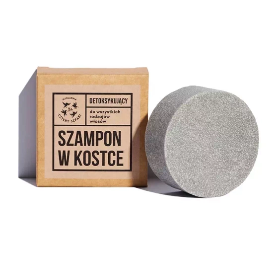 Kliknij na zdjęcie, aby je powiększyć MYDLARNIA CZTERY SZPAKI DETOX-SHAMOPOO 75G