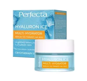 PERFECTA HYALURON ICE MULTI-HYDRATOR GESICHTSSERUM FÜR NACHT 50ML