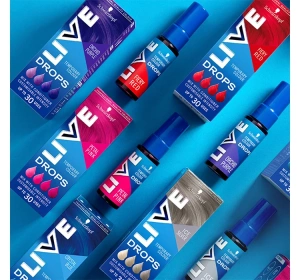 Schwarzkopf Live Drops semi-permanente Haarfarbe Fiery Red 30ml