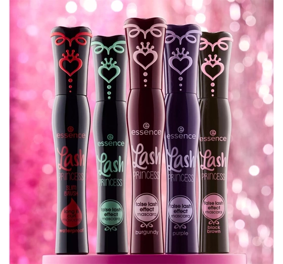 Essence Lash Princess False Lash Effect Burgunderfarbene Mascara 12 ml