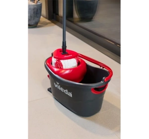 Vileda Turbo 2in1 Microfibre Set Wischmopp mit Eimer