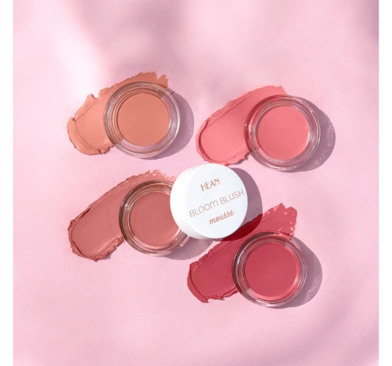 Kliknij na zdjęcie, aby je powiększyć Hean Bloom Blush Rouge in Mousse 04 Cranberry 5g