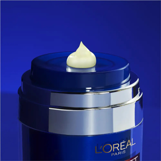 Kliknij na zdjęcie, aby je powiększyć LOREAL REVITALIFT LASER RETINOL + NIACINAMID GESICHTSCREME FÜR DIE NACHT 50ML