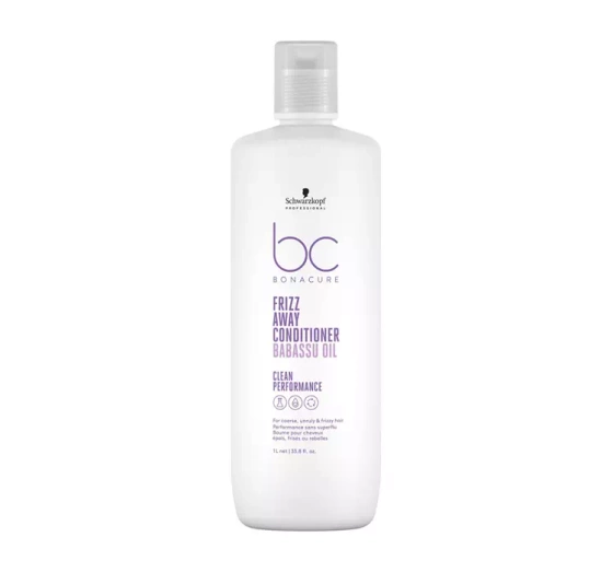 Schwarzkopf BC Bonacure Frizz Away Glättender Haarconditioner 1000ml