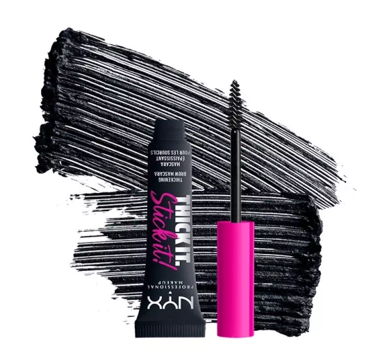 Kliknij na zdjęcie, aby je powiększyć NYX PROFESSIONAL MAKEUP THICK IT STICK IT BROW AUGENBRAUEN-MASCARA 08 BLACK 7ML