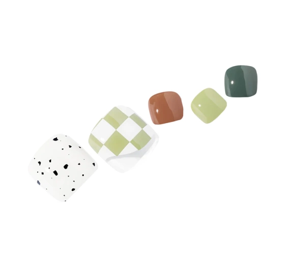 Kliknij na zdjęcie, aby je powiększyć Ohora Hybrid-Nagelsticker Pedicure Nomad