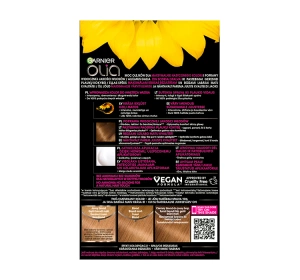 GARNIER OLIA PERMANENTE HAARFARBE OHNE AMMONIAK 8.31 GOLDENES ASCHBLOND