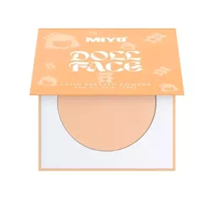 MIYO DOLL FACE SATIN GEPRESSTER PUDER FÜR GESICHT 02 PRINCESS 7G