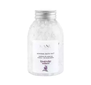 KANU NATURE MINERALISCHES BADESALZ LAVENDEL UND SANDELBAUM 350G