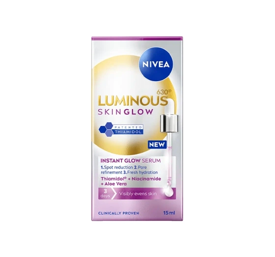 NIVEA Luminous630 sofortiges Glow-Serum gegen Pigmentflecken 15ml