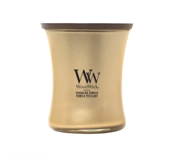Kliknij na zdjęcie, aby je powiększyć Woodwick Medium Jar Candle Duftkerze Sparkling Pomelo 275 g