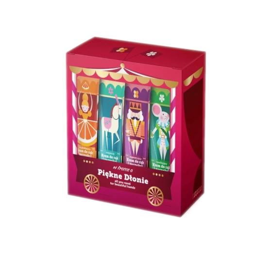 FARMONA GESCHENKSET FEUCHTIGKEITSSPENDENDE + REGENERIERENDE + NÄHRENDE + SCHÜTZENDE HANDCREME 4X50ML