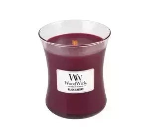 WOODWICK SMALL JAR CANDLE DUFTKERZE BLACK CHERRY 85G