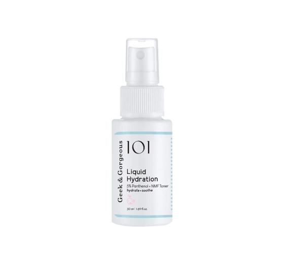 GRATIS Geek&Gorgeous Liquid Hydration Feuchtigkeitsspendender Gesichtstoner 50ml