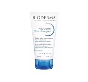 Bioderma Atoderm ultra-nährende Hand- und Nagelcreme 50ml
