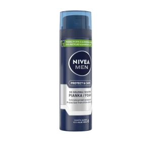 NIVEA MEN Protect&Care Rasierschaum mit Aloe Vera 200ml