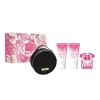 Versace Bright Crystal Absolu Eau de Parfum Spray 90 ml + Duschgel 100 ml + Körperbalsam 100 ml + Kosmetiktasche