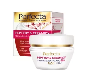 PERFECTA PEPTIDE&CERAMIDE STRAFFENDE GESICHTSCREME FÜR TAG UND NACHT 60+ 50ML