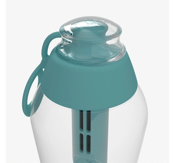 Dafi Soft Wasserflasche mit Aktivkohlefilter 0,5 l Minze