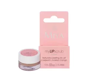 MIYA COSMETICS MY LIP SCRUB NATÜRLICHES LIPPENPEELING MIT ÖLEN UND MANGOBUTTER 10G