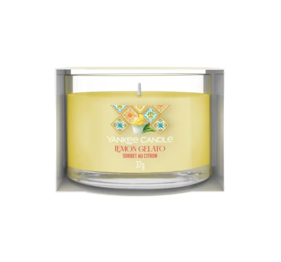 Yankee Candle Hello, Italy! Mini Duftkerze Lemon Gelato 37g