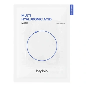 Beplain Multi-Hyaluronic Acid Facial Mask Feuchtigkeitsspendende Tuchmaske 25 ml