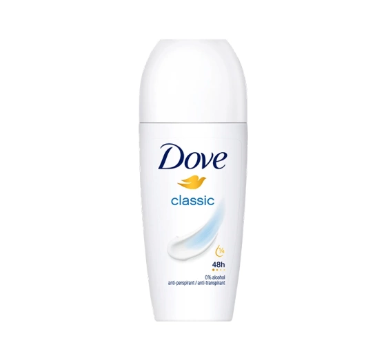 Dove Classic Anti-Transpirant Roll-on für Frauen 50ml