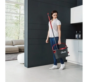 Vileda Turbo 2in1 Microfibre Set Wischmopp mit Eimer