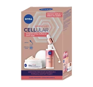 NIVEA CELLULAR EXPERT LIFT KOSMETIKSET ZUR PFLEGE SERUM + TAGESCREME