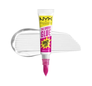 NYX Professional Makeup The Brow Glue Crazy Lift transparentes Augenbrauengel 7 ml
