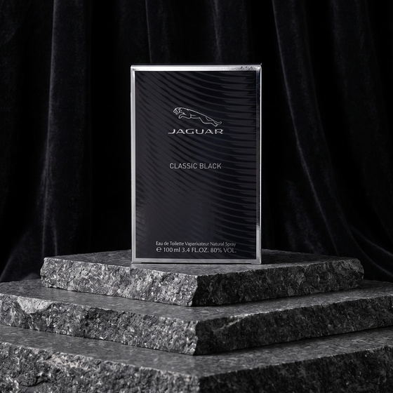 Kliknij na zdjęcie, aby je powiększyć Jaguar Classic Black Eau de Toilette Spray 100 ml