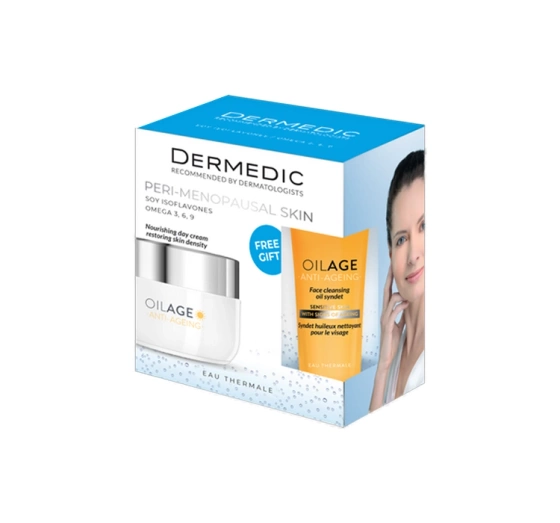 DERMEDIC OILAGE ANTI-AGEING KOSMETIKSET CREME 50ML + ÖL SYNDET 25ML