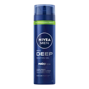 NIVEA MEN Deep Rasiergel mit Aktivkohle 200 ml