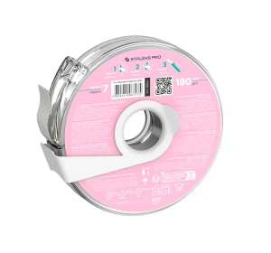 Staleks Pro Bobbinail Selbstklebendes weißes Schleifband Expert 180 grit in Kunststoffbox 7 m