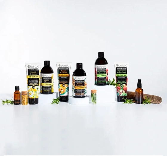 Barwa Naturalna Receptury Natury Feuchtigkeitsspendende Spülung für normales und trockenes Haar 200 ml