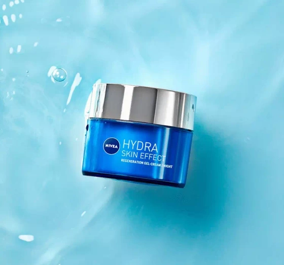 NIVEA HYDRA SKIN EFFECT DIE KRAFT DER HYDRATION NACHTCREME-GEL  50ML