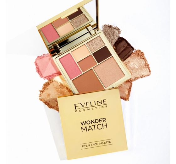 Kliknij na zdjęcie, aby je powiększyć Eveline Wonder Match Make-up Palette 14g