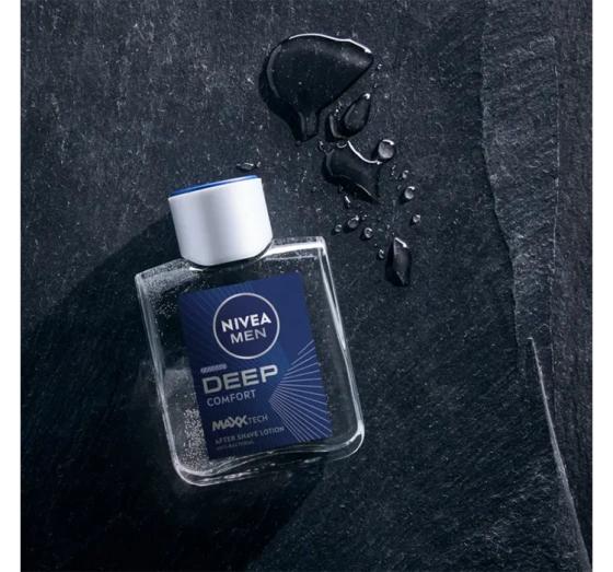 Kliknij na zdjęcie, aby je powiększyć NIVEA MEN Deep Comfort antibakterielles Aftershave 100 ml