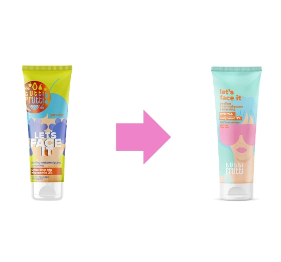 Farmona Tutti Frutti Let's Face It Enzympeeling für das Gesicht 100 ml
