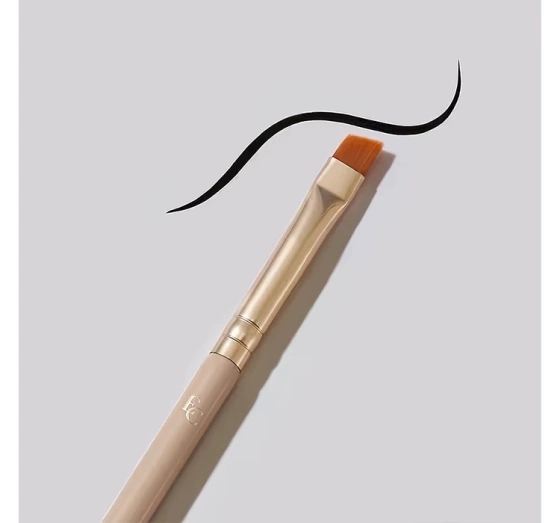 Eveline Cosmetics Pinsel zum Schminken der Augenbrauen und zum Auftragen von Eyeliner E05