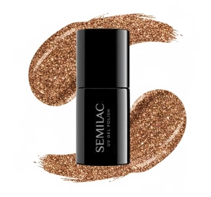 Semilac Winter Wonderland UV-Hybridlack 656 Vintage Gold 7 ml