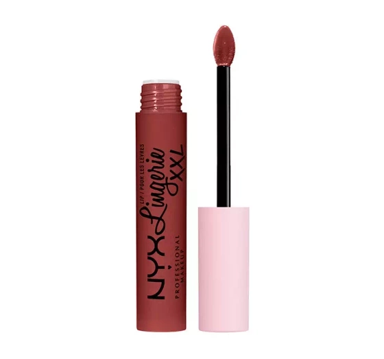 Kliknij na zdjęcie, aby je powiększyć NYX PROFESSIONAL MAKEUP LIP LINGERIE XXL 08 STRAPS OFF 4ML