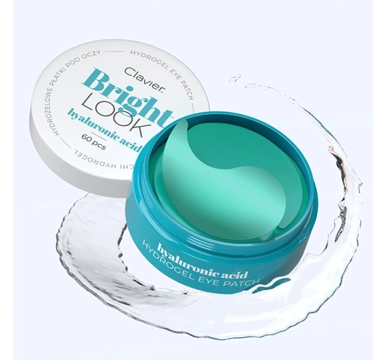 CLAVIER BRIGHT LOOK HYDROGEL-AUGENPADS MIT HYALURONSÄURE 60 STÜCK