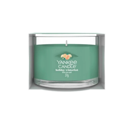Kliknij na zdjęcie, aby je powiększyć Yankee Candle Signature Apres Ski Mini Duftkerze Holiday Winterfest 37 g